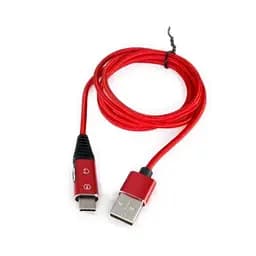 Кабель USB AM - Type-C(M)/Type-C(F), 1 м, Red, Extradigital (KBU1773)