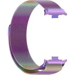 Ремінець DK CDK для Xiaomi Redmi Watch 5 Metal Milanese Loop Magnetic (017123) (chameleon) - мініатюра 2