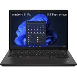 Ноутбук Lenovo ThinkPad X13 Gen 3 (Intel), 13. 3 WUXGA 1920x1200 IPS Touch Screen, Intel Core i5- 1250P 12- core, 16 GB DDR5, 1TB SSD m2 PCIe, Intel iris Xe, Windows 11 Pro, Aluminium Case 1. 25 kg Black