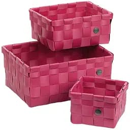 Набір кошиків Kela Neo малиново-червоний 3 шт. (24481)