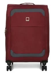 Валіза Середня (M) тканинна Airtex Worldline Tirana 608 на 4 колесах 65x41x23см 69л Бордовий - мініатюра 3