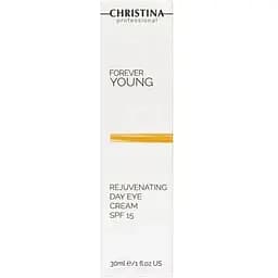 Крем для шкіри навколо очей денний Christina Forever Young Rejuvenating Day Eye Cream SPF 15 30 мл - мініатюра 2