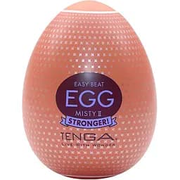 Мастурбатор яйце Tenga Egg Hard Boiled Misty II білий