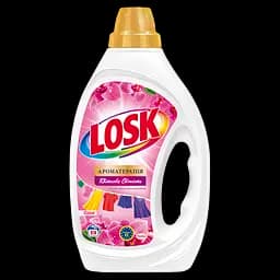 Гель для стирки Losk Колор Ароматерапия Эфирные масла и аромат Малазийского цветка, 855 мл