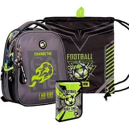 Рюкзак Yes H-100 Collection Football с пеналом и сумкой (559798)