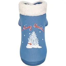 Толстовка для собак Pet Fashion Tinsel М голубая