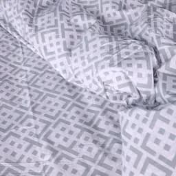Простирадло MirSon Abstract Gray бязь 150 x 220 см (2200013164142) - мініатюра 2