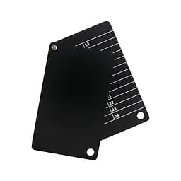 Металеві пластини Btcwallet Black Plate для зберігання сід-фрази, 2 штуки + кріпильний болт