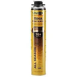 Піна монтажна Unifix Mega Професійна Всесезонна 70+л 870 мл