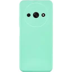 Силиконовый чехол Candy Full Camera для Xiaomi Redmi A3 Зеленый / Menthol