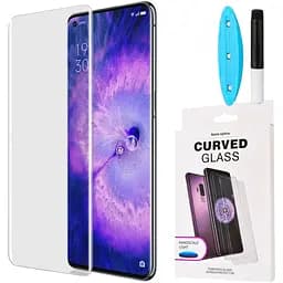 Захисне скло DK для Oppo Find X2 Pro UV Curved 010278 clear