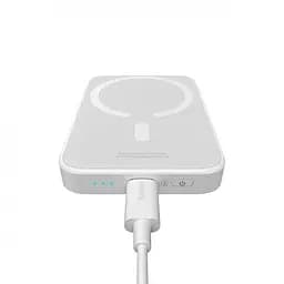 Зовнішній акумулятор Baseus MagSafe 6000mAh 20W (PPCX020002) білий - мініатюра 5