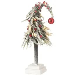 Ялинка штучна J-line з вбудованою гірляндою та прикрасами 45 см (48779)