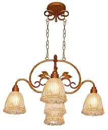 Люстра подвесная Brille кантри E14 60W Cop (BR-861S/5)