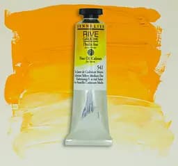 Олійна фарба Rive gauche 40 мл, Жовтий кадмій середній відтінок (Cadmium Yellow Medium Hue) - мініатюра 2