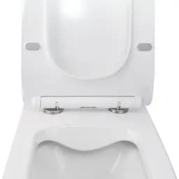 Набір Q-tap інсталяція 3 в 1 Nest QT0133M425 з панеллю змиву круглою QT0111M11V1146MB + унітаз з сидінням Crow QT05335170W - мініатюра 6