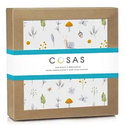 Пелюшки фланелеві Cosas Snail 80х100 см, сірі