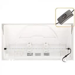 Акваріум Ferplast CAPRI 50 LED WHITE 52 x 27 x h 36 cm - 40 L (FR19582915-1) - мініатюра 4