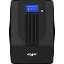 Джерело безперебійного живлення FSP iFP650, 650VA/360W, LCD, USB, 2xSchuko