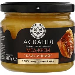 Мед крем Ascania Классический 400 г
