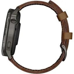 Смарт-годинник Garmin Venu 4 45mm Slate with Brown Leather Band (010-03014-03) [153838] - мініатюра 7