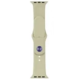 Ремешок Apple Watch Silicone 38/40/41 мм Stone L (11) (10)