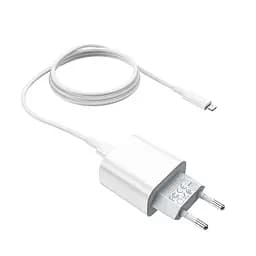 Зарядний пристрій Hoco C76A Plus Type-C PD 20W білий + кабель Type-C to Lightning - мініатюра 4