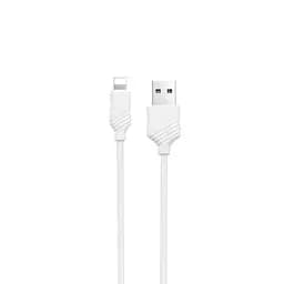 Мережевий зарядний пристрій 2USB Hoco C12 2.4A White + USB Cable iPhone 6 - мініатюра 2