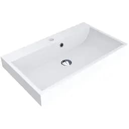 Умивальник Miraggio Varna 700 mirasoft 0001026, Білий матовий