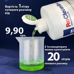 Концентрований мийний засіб для скла і дзеркал (1.05 кг) CL201004 - мініатюра 8