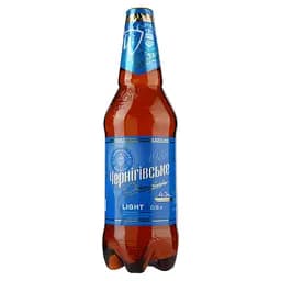 Пиво Чернігівське Light, светлое, 4,3%, 0,9 л