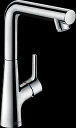 Змішувач Hansgrohe Talis S 210 для умивальника з донним клапаном та поворотним виливом 72105000 Хром