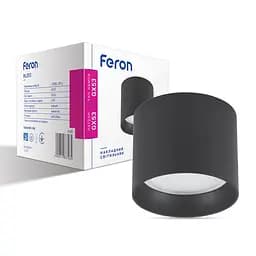 Накладной светильник Feron HL353 под лампу черный