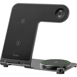 Док-станція Wiwu Power Air 3 in 1 15W Black (Wi-W005)