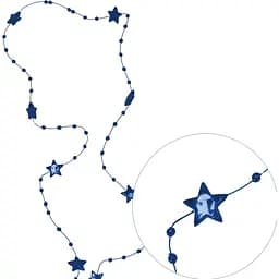 Намисто на ялинку Jumi Зірки синє 5 м (5900410988361)