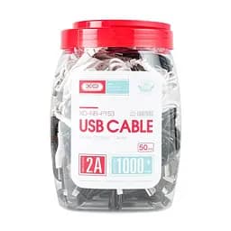 Кабель XO Lightning Bell usb cable 50 pcs/Bottle NB103 1 м 2.1A - мініатюра 2