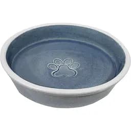 Миска керамическая Lucky Pet для собак и кошек 180 мл голубовато-серая (197725)