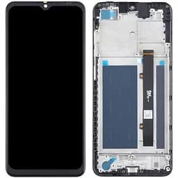 Дисплей ZTE Blade A52 /A53 Pro чорний, оригінал PRC, з рамкою