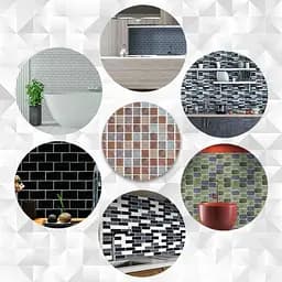 Самоклеюча поліуретанова плитка Wall Sticker 235х235х1 мм (D) SW-00001939 - мініатюра 6