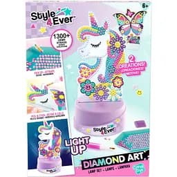 Набор для творчества Canal Toys Style 4 Ever Diamond Art Деко с подсветкой (OFG299)