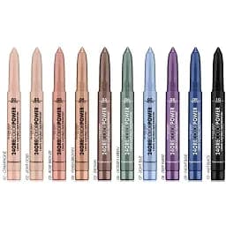 Тіні-олівець для повік Deborah Milano 24 Ore Color Power тон 10 (Mat Black) 1.4 г - мініатюра 2