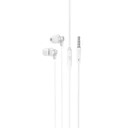 Наушники Hoco M98 Delighted metal With Microphone серебряные (38149 silver)