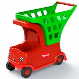 Візок-машинка дитяча червона 01540/02