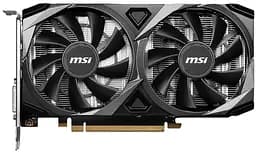 Видеокарта MSI RTX 3050 8GB VENTUS 2X XS OC (RTX 3050 VENTUS 2X XS 8G OC) (GDDR6, 128 bit, PCI-E v4.0 x16) Б/у