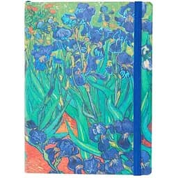 Планер-записник Kiri sketch Ван Гог Іриси  22401-KR м'яка обкладинка 192 сторінки     