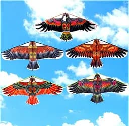 Повітряний змій C 52198 "Птах", 100х46 см (6900067521989) Микс