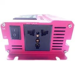 Автомобільний інвертор Inverter Expert Bei Long Power Inverter 019 модифікована синусоїда Red 3 розетки 4 USB з 12V на 220V 3000W (11061) - мініатюра 2