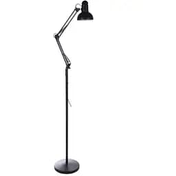 Напольный торшер современный для кабинета MTL-23/F E27 BK