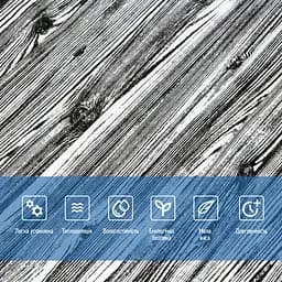 Декоративна 3D панель самоклейка 700х700х6мм Зебра дерево (081) SW-00000019 - мініатюра 4