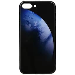 Чохол-накладка Toto Print Glass Space Case Apple iPhone 7 Plus/8 Plus Dark Blue